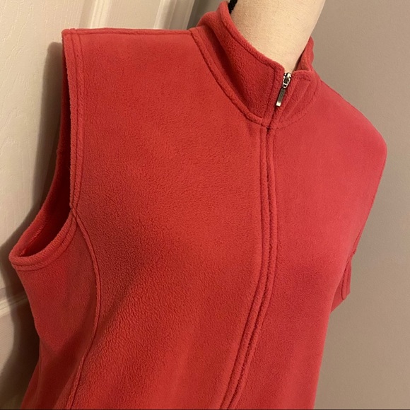 L.L. BEAN Zip-Front Fleece Vest Jacket - Picture 3 of 9